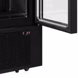 Drankenkoelkast - 1600mm - 891L - met 3 glasdeuren - zwart