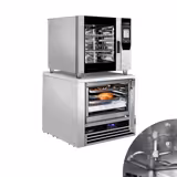 Combisteamer - Touch - 7-inch touchscreen - 7x GN 1/1 - incl. wassysteem & temperatuurvoeler - incl. snelvriezer 5x GN 1/1