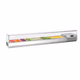 Countertop Prep Well / Refrigerated Topping Unit PREMIUM PLUS - 2300x353mm - 11x GN 1/4