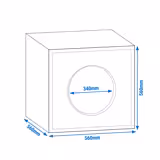 Ventilatori centrifughi cassonati Pro - 4000 m³ all'ora - 400 Volt
