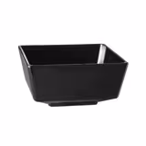 (6 uds) Bol cuadrado - FLOAT - Melamina - 0,5L - 125x125mm - Profundidad: 60mm - Negro
