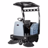 Zitveegmachine - Werkcapaciteit 8700m²/u - Veegbreedte 140cm - Accu - Gebruiksduur 3u