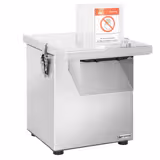 Mașină de tăiat legume electrică / feliator legume profesional - 200 W - incl. disc de feliere 4 mm și 5 grile cubice