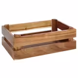 Wooden Box - SUPERBOX - Wood - Brown - Height: 105mm