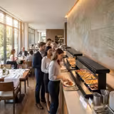 Warmhalteplatte - 1528mm - 1,26 kW - Hygieneschutz aus Glas