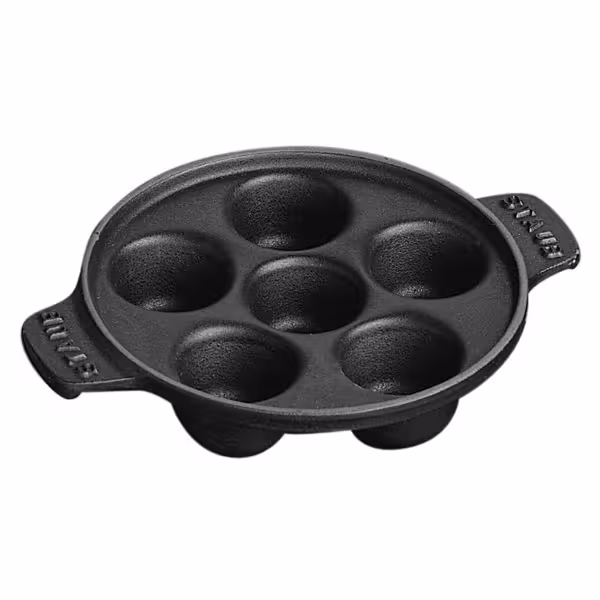 STAUB | SPECIALITIES - Slakkenbord - Ø 140mm - Gietijzer - Zwart