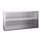 Rustfrit stål Vægskab PREMIUM 1800x400 mm - uden Skydedør - Højde: 800 mm