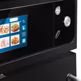 Commercial High Speed Oven - Touchscreen - 3.5kW - Black - Ventless - incl. Pizza Tray, Mesh Basket, Non-stick Baking Tray | 80% Faster Cooking