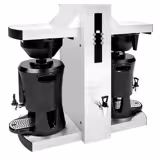 Macchina da caffè con filtro - 2x 5 litri - 9 kW - con 2 bracci di erogazione e distributore di acqua calda - incl. contenitore thermos