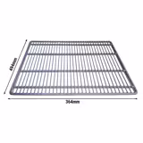 Rácspolc - 490x365 mm - szürke - plastifikált - készülékhez: BGKGFA2