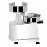 Manuelle Hamburgermaschine - Ø 130 mm - Silber