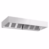 Commercial Wall-Mounted Extractor Hood – 3600mm – with Baffle Filters & Lighting