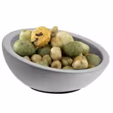 (6 Stück) Dipschälchen - ELEMENT - 3er Set - Beton - 50ml - Ø 100mm - Grau