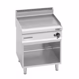 Commercial Gas Griddle - 8kW - Smooth Plate - Cooking area: 596x430mm - on Stand