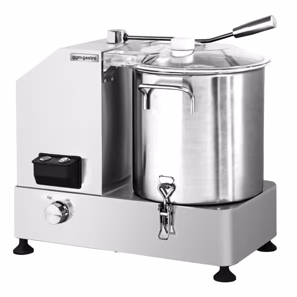 Kráječ kutr na zeleninu - 9 L - 1,8 kW - 230 V - 986-2470 ot/min