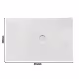 (50 pz) Filtro olio per friggitrice - 445x300x1mm - in cellulosa di legno usa e getta, biodegradabile - compatibile con EFDJ481 & EHFDJ491