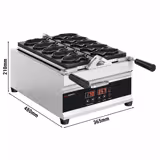 Profesionální výrobník tartelette - 1,6 kW - bez plotýnek