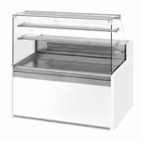 Vitrina para pasteles / Expositor refrigerado de esquina - 1,62 m / 0,98 m