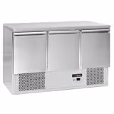 Koelwerkbank ECO - 1368x700mm - 368 liter - met 3 deuren