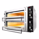 Commercial Electric Pizza Oven – 6+6 x 30 cm (Deep) – Manual