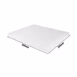 Snijplank - 300x500mm - Dikte: 20mm - HACCP-conform - Polyethyleen - Wit - Vaatwasmachinebestendig