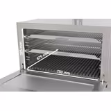 Charcoal Oven - 920mm - with cabinet base - Red