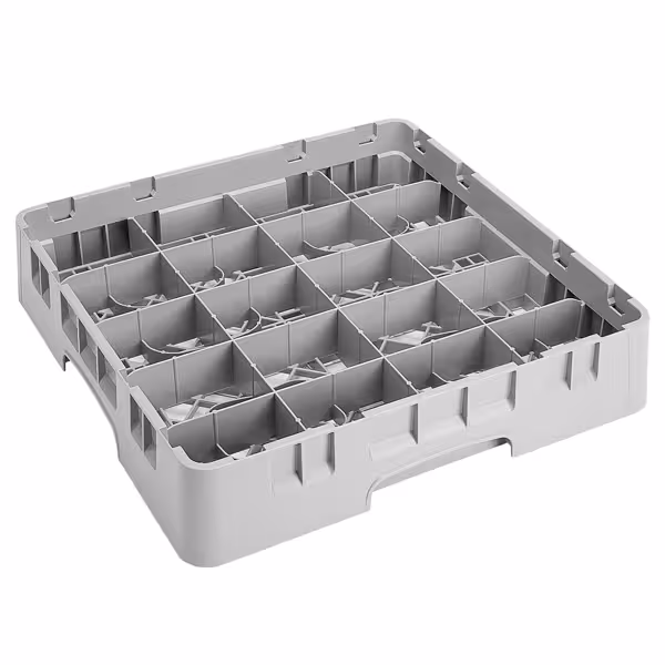 CAMBRO | CAMRACK® -Fincan yıkama sepeti 1/1 - 20 bölmeli - 500x500mm - Gri