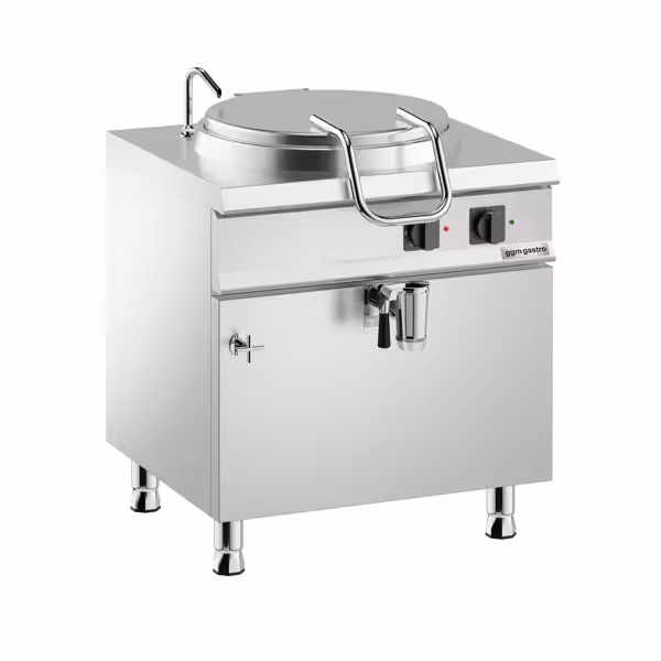 Elektromos Főzőüst - 60 liter - 6 kW - Indirekt fűtés - vízcsatlakozással