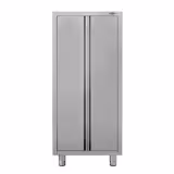 Armoire de travail en inox ECO - 800x700mm - 2 portes battantes - Hauteur: 1800mm