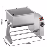 Elektrische Vleesmenger - 150kg vlees - 4,5kW - voor- & achteruit - kantelbare kom
