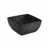 (6 uds) Bol cuadrado - FROSTFIRE - Aluminio - 1,5L - 190x190mm - Profundidad: 90mm - Gris jaspeado