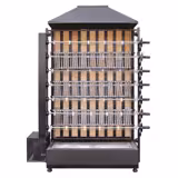 Commercial Charcoal Chicken Rotisserie Oven - with 7 Skewers for up to 42 chickens