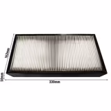 Vacuum motor filter - for sweeper KMHK4500 - 330x162x50mm