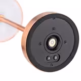 Lámpara de mesa - ALVA - regulable en 3 niveles - Ø 80mm - cobre