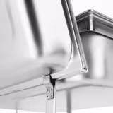 (2 stuks) Chafing Dish - GN 1/1 - met deksel & Roestvrijstalen voeten