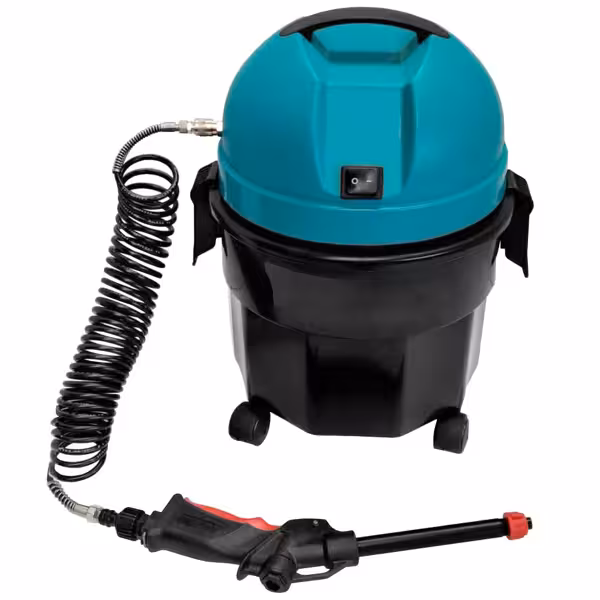Commercial Disinfectant Spray Unit - 13L - 48W - Wheel Sprayer - Acrylic - 390x390x460mm - Range: 5m