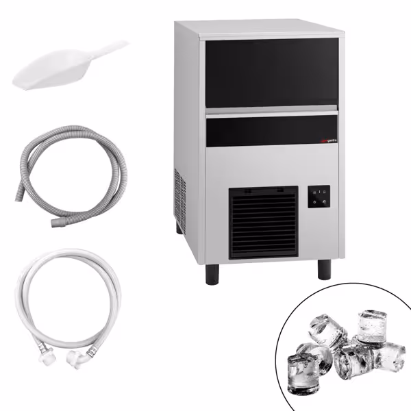 IJsblokjesmachine - cilinder - 47 kg/24 h - incl. afvoerpomp