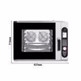 Four mixte de boulangerie – Touch – 4x EN 600 × 400 – incl. système de lavage