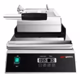 Grătar cu contact / Grătar pentru hamburgeri - 2,8 kW - Digital - Plăci de gătit cu caneluri sus și jos - Suprafață de gătit: 223x380 mm