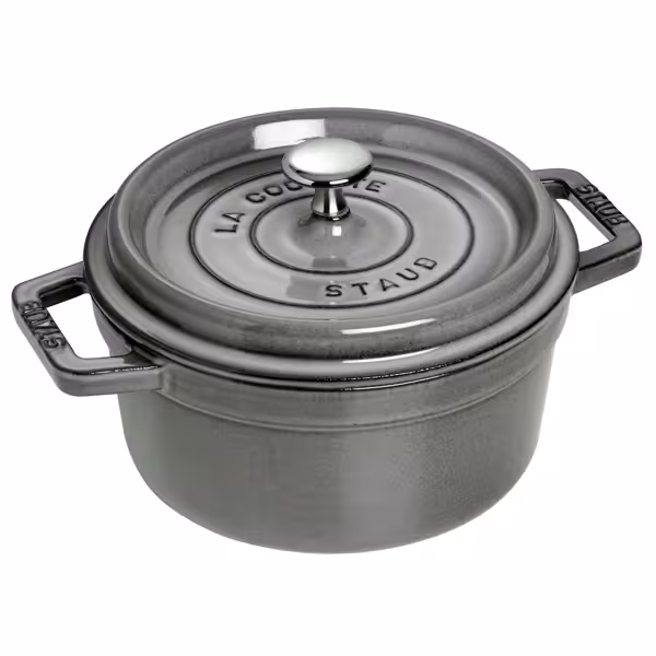 STAUB | LA COCOTTE - Kookpot - Ø 220mm - Gietijzer - Grafietgrijs
