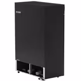 Drankenkoelkast - 1295mm - 880L - digitaal display - 2 glazen schuifdeuren & LED-interieurverlichting - zwart