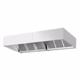 Commercial Wall-Mounted Extractor Hood – 3000mm – with Baffle Filters & Lighting