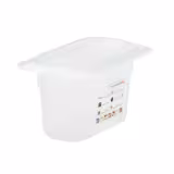 (6 Stück) CAMBRO | SafeTrak - Polypropylen-Behälter GN 1/9 - Milchig - Höhe: 100mm
