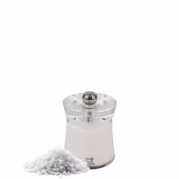 (6 pieces) PEUGEOT | BALI - Salt Mill - White - Acrylic - Height: 80mm