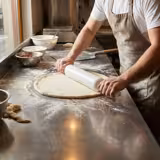 Rouleau à pâtisserie - 81x450mm - Plastique