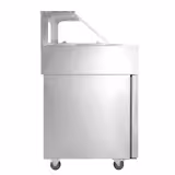 Pizza Hazırlık Buzdolabı - 1210x700mm - 2 Kapılı - 9 x GN 1/6 - dahil Crêpes cihazı & Ahşap spatula