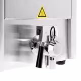 Friteuză electrică - de banc - 8 litri - 3,25 kW - control mecanic - cu robinet de scurgere