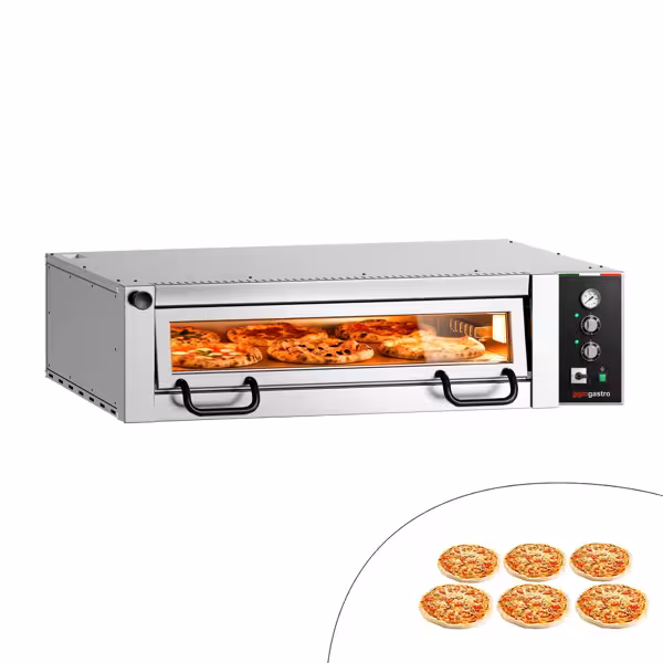 Elektro Pizzaofen Power - 6x 34 cm - Manuell