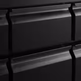 Meuble bas réfrigéré - 2000mm - 288 litres - 6x GN 1/1 tiroirs - noir mat