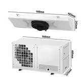 Commercial Remote Split System Refrigeration Pack - max. for 7.5 m³ - IP rating IP 51 - 559W
